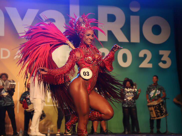 Monalisa Carvalho wird beim Samba-Festival 2023 in Coburg als 1. Prinzessin fungieren.