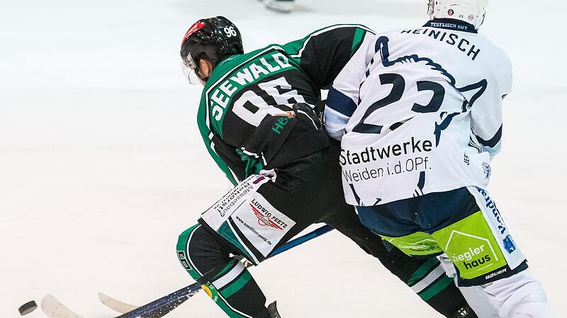 Martin Heinisch (rechts) und Anton Seewald k&ouml;nnten bald Reihenkollegen beim H&ouml;chstadter EC werden.