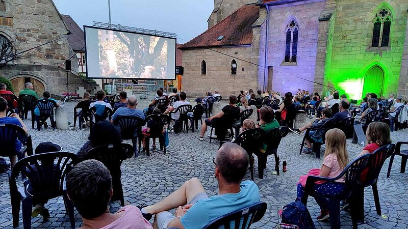 Das Open-Air-Kino bietet ein buntes Programm.