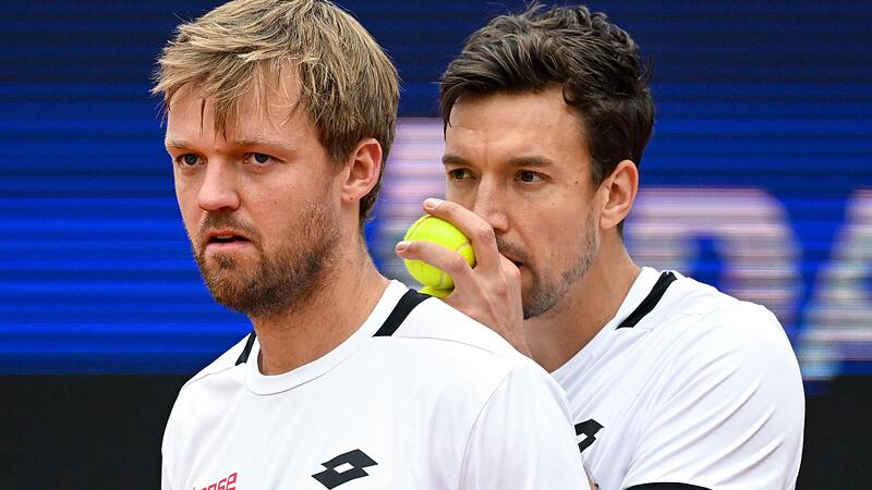 Im Viertelfinale des Masters-Turnier in Cincinnati war Endstation für Kevin Krawietz (links) und Andreas Mies. Im Viertelfinale des Masters-Turnier in Cincinnati war Endstation für Kevin Krawietz (links) und Andreas Mies.