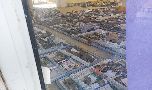 Warum liegen Knochen im ehemaligen Döll-Edeka im Bamberger Haingebiet?