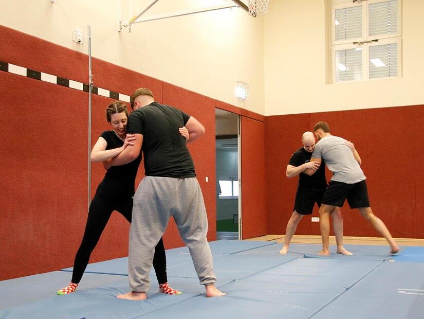 MMA-Training im Kurs der Pg Academy in Bad Kissingen