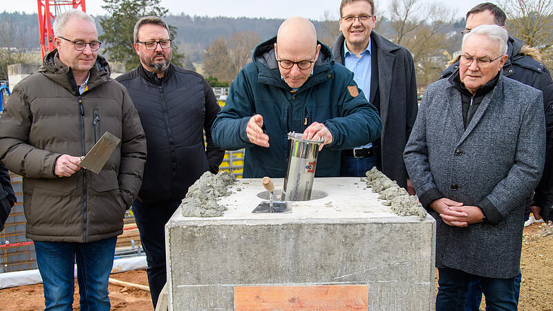 Grundsteinlegung Henneberg-Grundschule