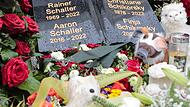 In Schlüsselfeld befindet sich die letzte Ruhestätte von Rainer Schaller und seiner Familie.