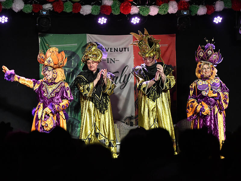 Pfarreifasching Knetzgau 2026: Bella Italia im Pfarrsaal