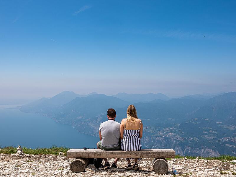 Ausblick auf den Gardasee