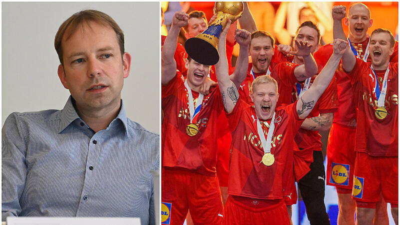 Jan Gorr, Gesch&auml;ftsf&uuml;hrer des HSC 2000 Coburg, analysiert die abgelaufene Handball-Weltmeisterschaft, die D&auml;nemark f&uuml;r sich entschied.
