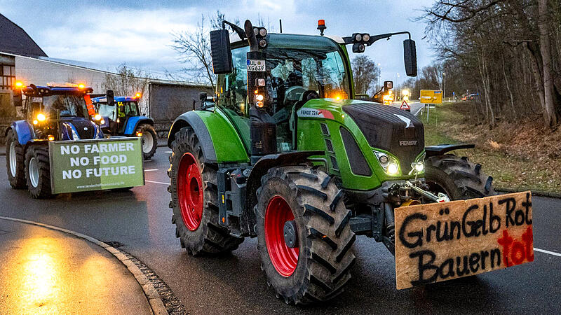 Protest der Landwirte