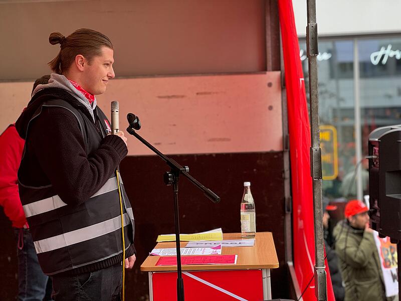 Tarifstreik in Erlangen