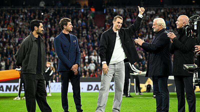 Manuel Neuer und Rudi Völler Manuel Neuer und Rudi Völler