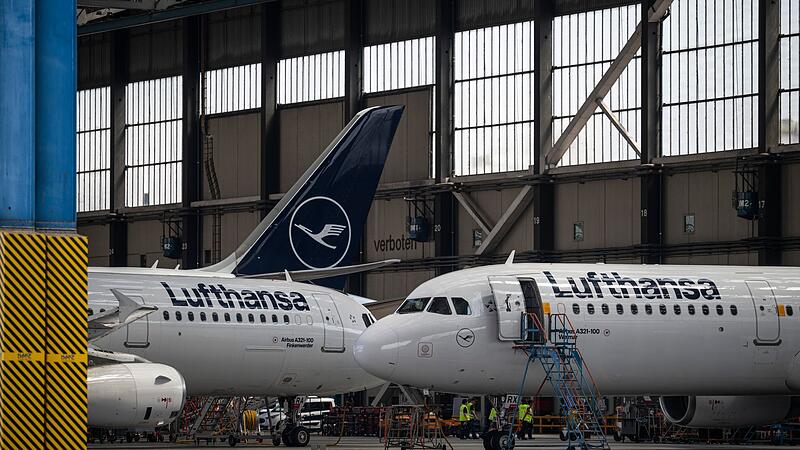 Lufthansa-Wartung in Frankfurt Lufthansa-Wartung in Frankfurt