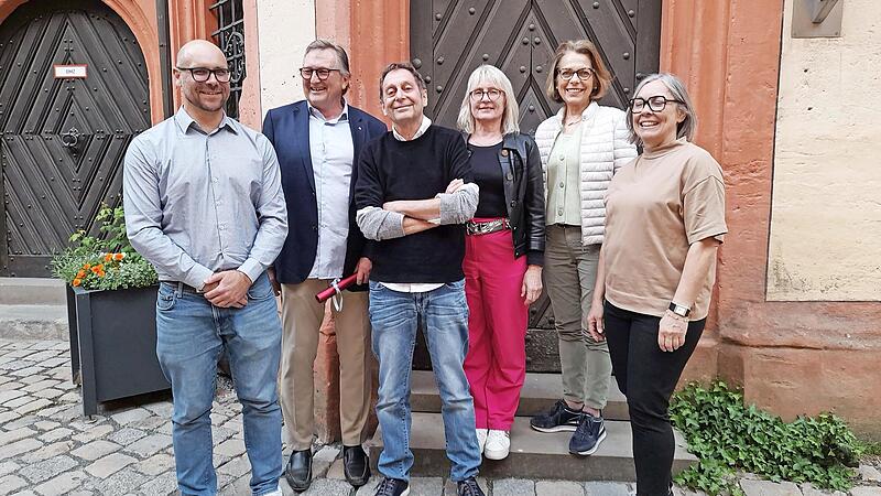 Beim F&ouml;rderkreis Kaiserpfalz gibt es Wechsel an der Spitze (v.&nbsp;l.): Daniel Sauer, Herbert Amtmann, Harald Winter, Susanne Fischer, Justine Abele und Doris Koschyk.