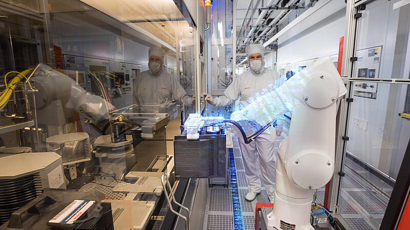 Die Stacks bilden das Herzstück in der Wasserstoff-Technologie bei Bosch Bamberg