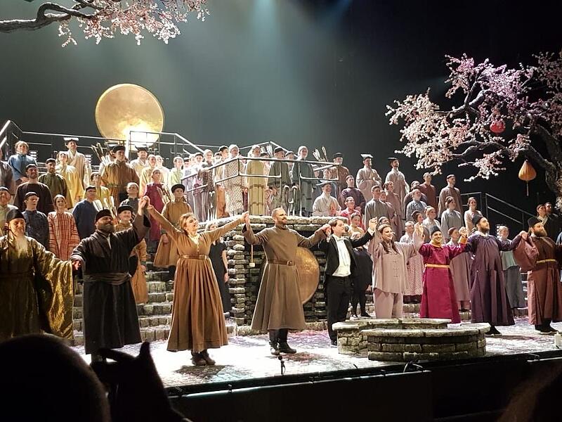 Turandot an der Oper Malmö mit Daniel Carter aus Coburg