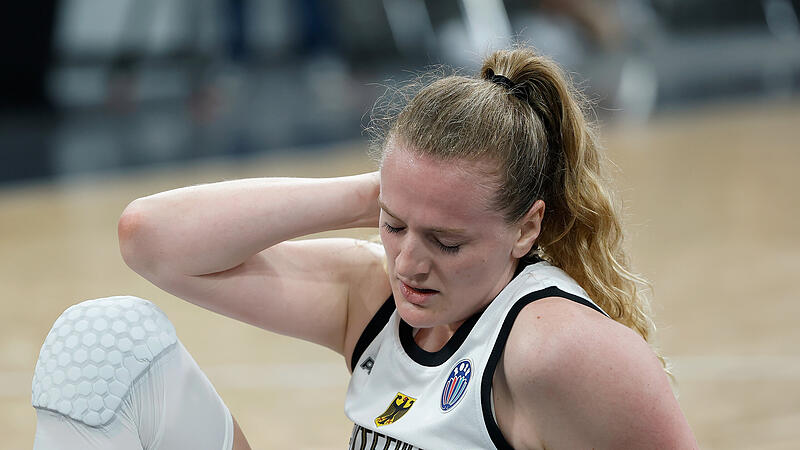 Ende des ersten Viertels verletzte sich Marie G&uuml;lich bei einem Fastbreak. Am Sonntag kam die niederschmetternde Diagnos: Kreuzbandriss.