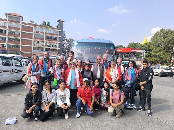 Nepalhilfe Kulmbach zu Gast in Nepal