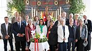 Die Goldene Konfirmation feierten die Männer und Frauen, die vor 50 Jahren ihre Konfirmation hatten.