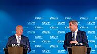 Abschluss der Klausurtagung des CSU-Parteivorstands