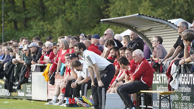 Staffelsteins Trainer Lars Scheler kam im Relegationsspiel gegen Pfarrweisach nur kurz ins Schwitzen.