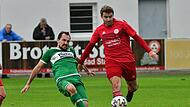 Der Lichtenfelser Maximilian Pfadenhauer (re.) ist nach überstandener Krankheit wieder im Kader und kann im Heimspiel gegen den TSV Karlburg auf dem Platz eingreifen.