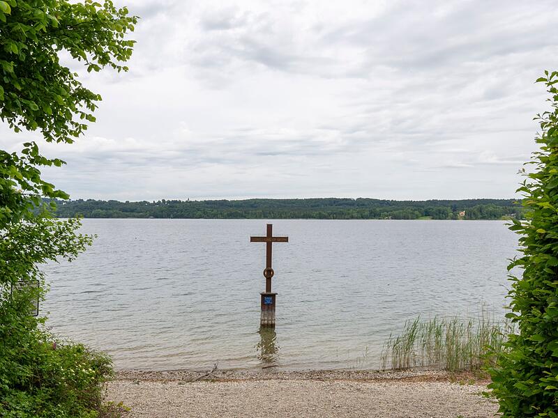 Kreuz im Starnberger See