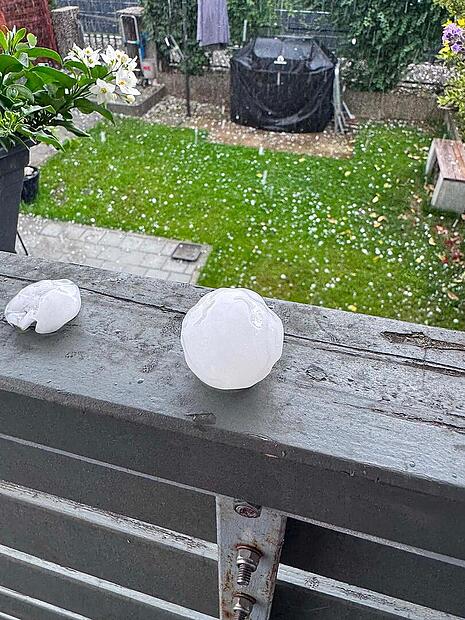 Unwetter über Franken am 21. Juni 2026 Unwetter über Franken am 21. Juni 2026