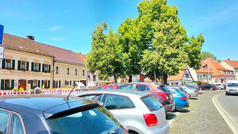 Der Bamberger Laurenziplatz ist j&auml;hrlicher Schauplatz der Laurenzikirchweih.