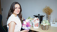 Blumenstr&auml;u&szlig;e aus Olivenwachs: Kerzenmanufaktur in ForchheimBlumenstr&auml;u&szlig;e aus Olivenwachs: Kerzenmanufaktur in Forchheim