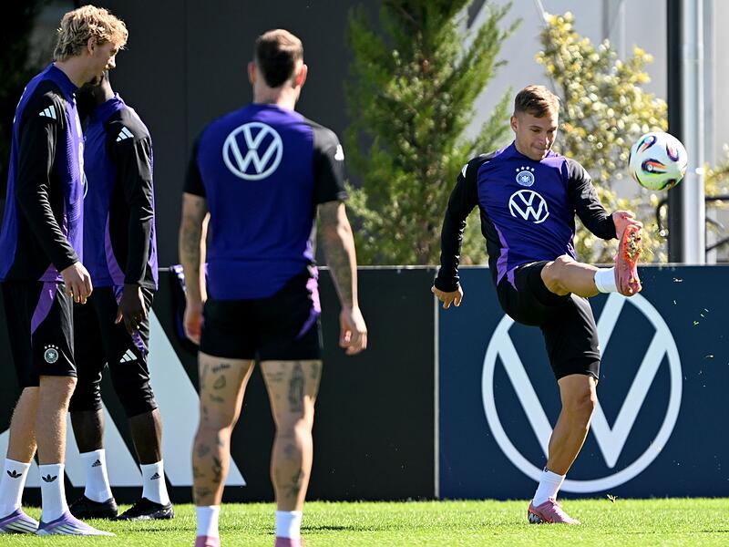 Abschlusstraining Nationalmannschaft