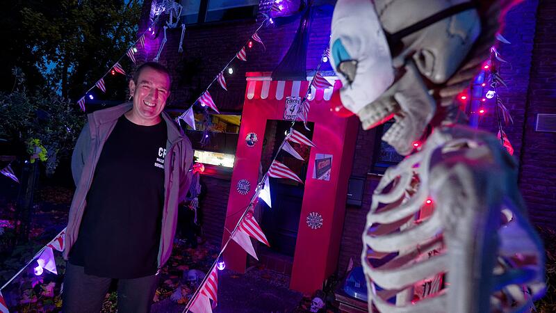 Besuch in Horror-Haus in Duisburg bei Halloween-Fan Sven Wagner