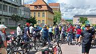 Über 100 Teilnehmer nahmen an einer Radtour entlang des Erlanger Teils der Stub-Trasse teil. Über 100 Teilnehmer nahmen an einer Radtour entlang des Erlanger Teils der Stub-Trasse teil.