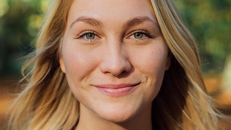 Lotte Kr&uuml;ger nimmt sich eine Auszeit. Sie war f&uuml;r die Biodiversit&auml;tsprojekte in Nordhalben verantwortlich.