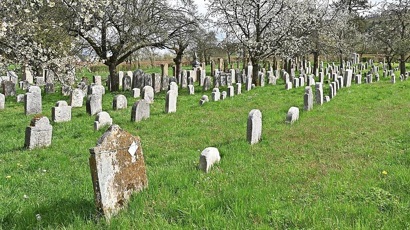 Der jüdische Friedhof in Hagenbach.