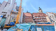 Das historische Rathaus in Forchheim ist am Tag des Denkmals durch Führungen begehbar.