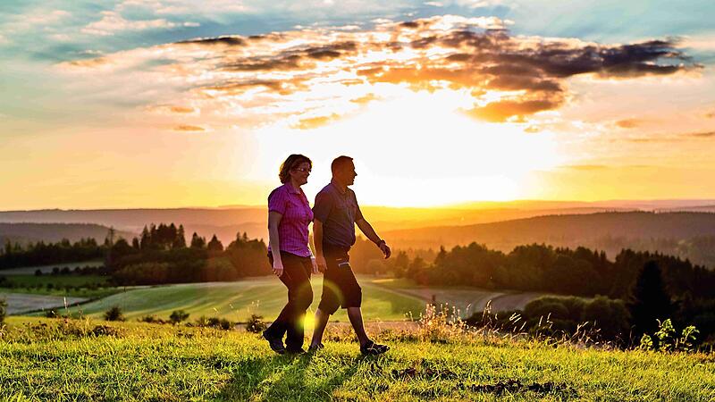 Wandern im Frankenwald ist ein Genuss.