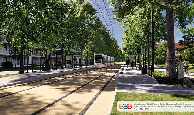 Visualisierung der Stadt-Umland-Bahn Visualisierung der Stadt-Umland-Bahn