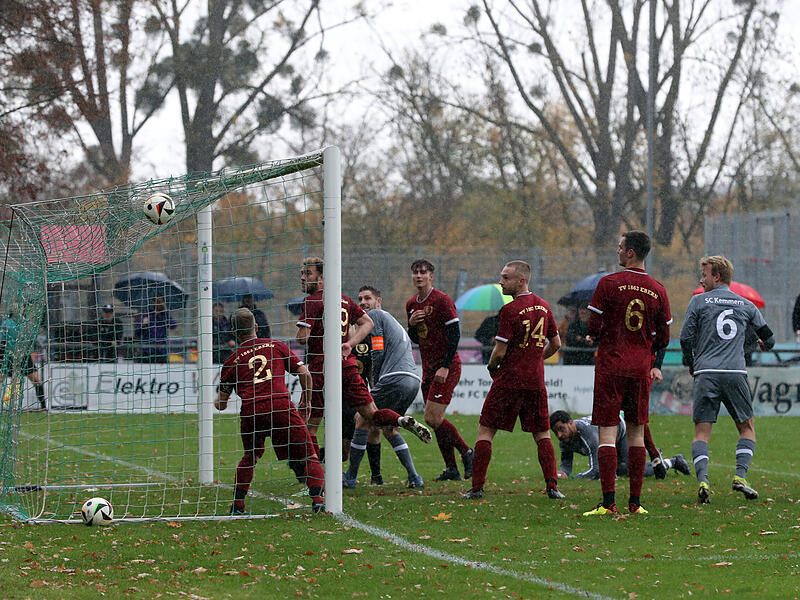 Murat Basaran erzielte das 1:0 für den SC Kemmern gegen Ebern.