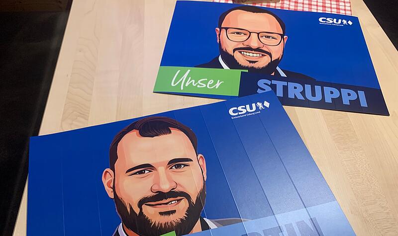 Bei der CSU liegen Klatschpappen bereit