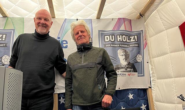 Peter Kohlhepp und Werner Dre&szlig;el zu Gast bei "Du Holz"