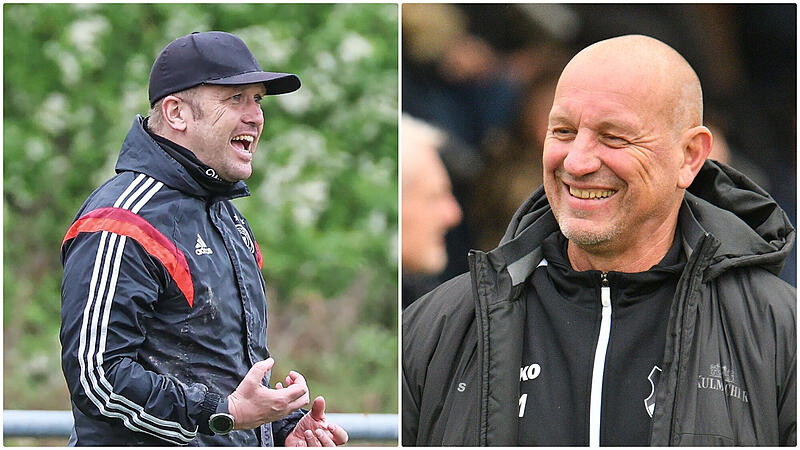 Gehen mit ihren Mannschaften als Meisterschaftsfavoriten in die neue Kreisliga-Saison: Heiko Melzer vom FC Kronach und Oliver Müller vom FC Burgkunstadt. Gehen mit ihren Mannschaften als Meisterschaftsfavoriten in die neue Kreisliga-Saison: Heiko Melzer vom FC Kronach und Oliver Müller vom FC Burgkunstadt.