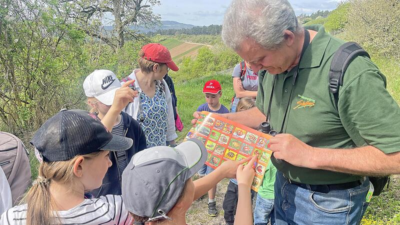 Oskar Jungklaus vom Bund Naturschutz bringt Kindern die Natur näher. Oskar Jungklaus vom Bund Naturschutz bringt Kindern die Natur näher.