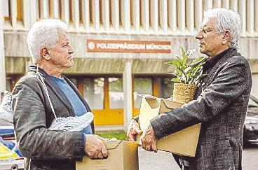 Der erste Teil der Doppelfolge &bdquo;Unverg&auml;nglich&ldquo; endet am Ostersonntag mit dem Auszug der Kommissare Batic und Leitmayr (Miroslav Nemec und Udo Wachtveitl, v.l.) und einem guten Cliffhanger.