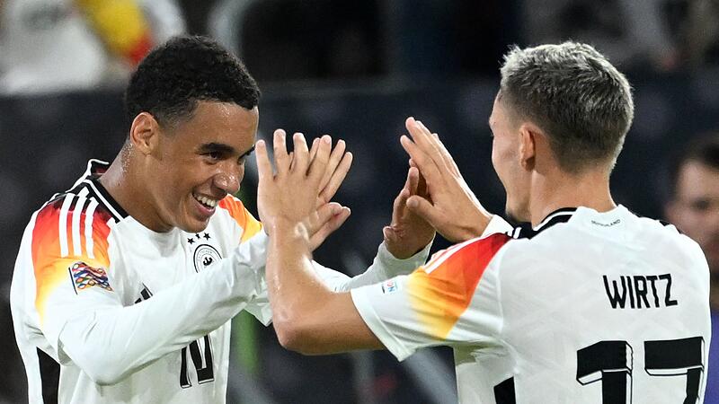 Jamal Musiala und Florian Wirtz