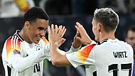 Jamal Musiala und Florian Wirtz