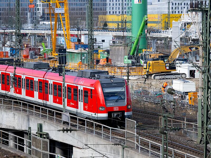 Baustelle der zweiten Stammstrecke in München