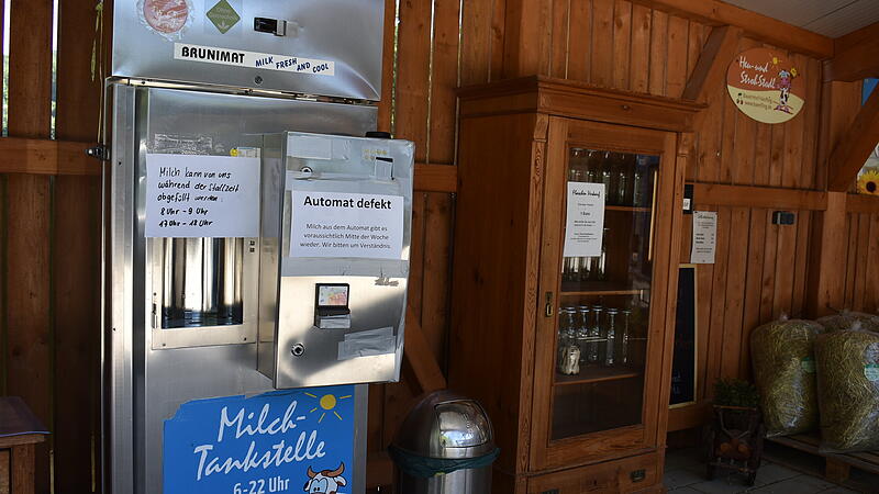 In der Nacht von Samstag auf Sonntag wurde in der Milchtankstelle in Dorfhaus (Landkreis Forchheim) eingebrochen.