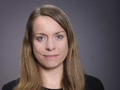 Anette Vogel von der Wohnbau.