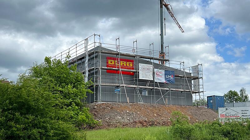 Bau der DLRG-Zentrale in Bad Kissingen
