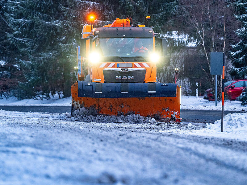 Winterwetter im Bayerischen Wald
