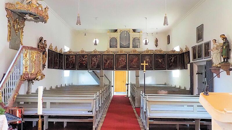 Ein Blick in die katholische Filialkirche Marloffstein